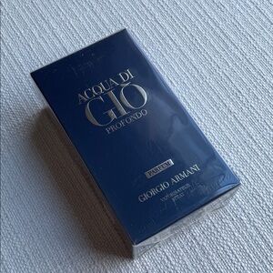 Giorgio Armani Men's Acqua di Gio Profondo Fragrance 1.6oz sealed authentic